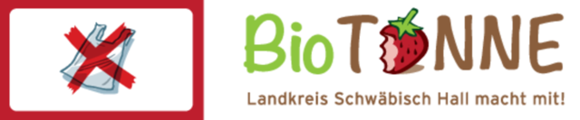 Logo Biotonne: Landkreis Schwäbisch Hall macht mit!